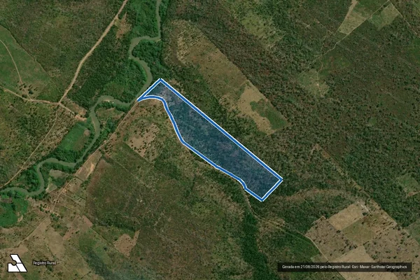 Imagem de satélite de PA LAGOA DO FRIO - FAZ. ZECA ZE - LOTE 35 / LOTE 35
