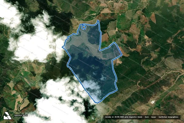 Imagem de satélite de FAZENDA ESPALHADA em Alagoa Grande - PB