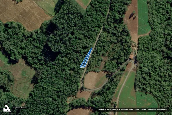 Imagem de satélite de SÍTIO DOS AVÓS - SÍTIO DOS AVÓS - GLEBA B em Chapadão do Lageado - SC