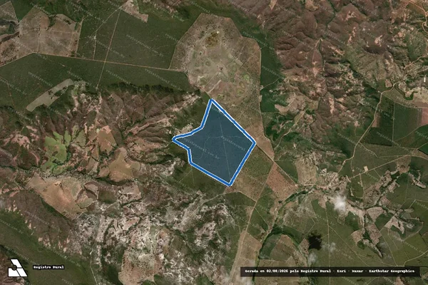 Imagem de satélite de FAZENDA SANTA MARIA - FAZENDA SANTA MARIA em Salinas - MG
