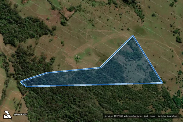 Imagem de satélite de Fazenda Pitangueira  - Gleba 6 em Unistalda - RS