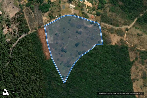 Imagem de satélite de Fazenda Tabuões - Parte 3 em Itaúna - MG