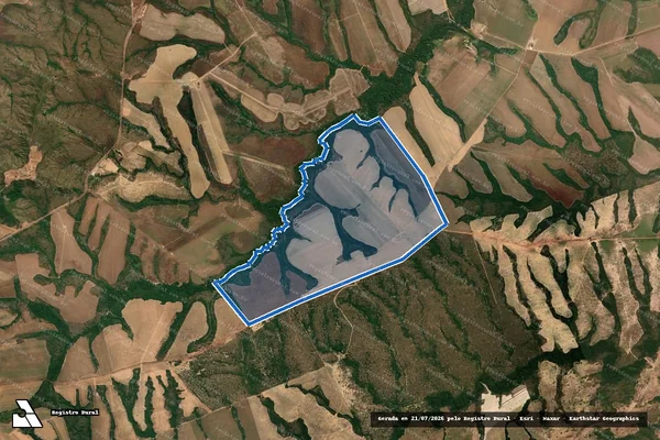 Imagem de satélite de Fazenda São Domingos - Parte 2 em Paranatinga - MT