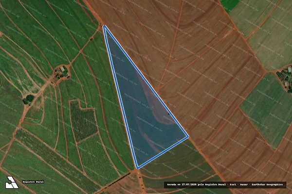 Imagem de satélite de FAZENDA SANTO ANTONIO - FAZENDA SANTO ANTONIO-1 em Itápolis - SP