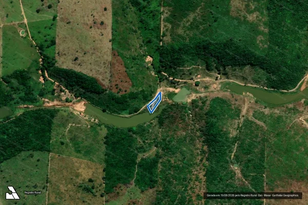 Imagem de satélite de P.A RIO BONITO / FAZENDA OURO VERDE / LOTE 146 / PARTE 2