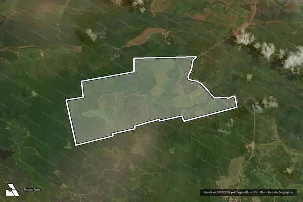 Imagem de satélite de Fazenda Vida Baixadão