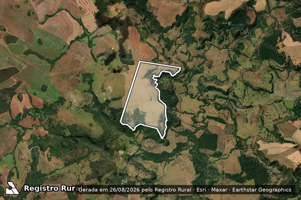 Imagem de satélite de Fazenda Paraíso do Rio Preto - PARTE 1 em Rio Verde - GO