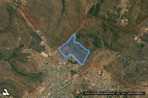 Imagem de satélite de FAZENDA SÃO SEBASTIÃO DOS CRISTAIS - AREA DESMEMBRADA I em Cristalina - GO