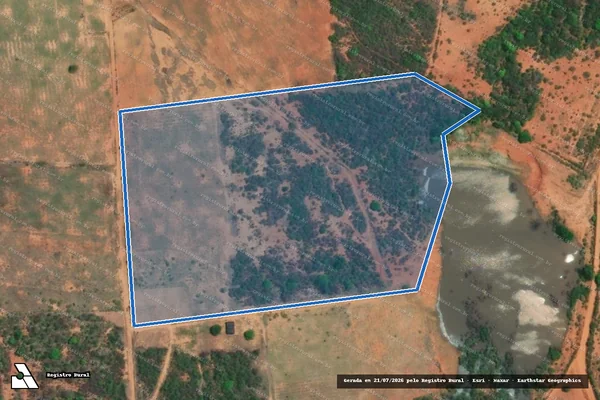 Imagem de satélite de Fazenda Itapicura - Fazenda Itapicuru 02 em Livramento de Nossa Senhora - BA