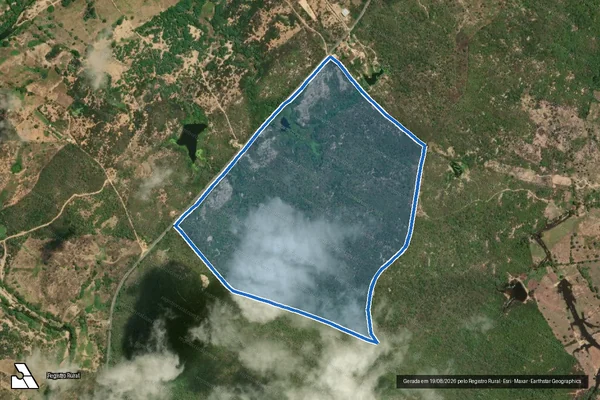 Imagem de satélite de Jenipapo 1_Gleba A - Gleba A em Itaporanga - PB