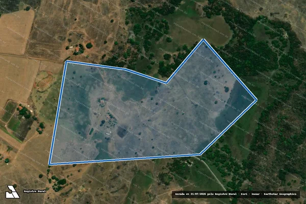 Imagem de satélite de Lote 18 ? Projeto de Assentamento Jenipapo - Lote 18 ? PA Jenipapo em Acreúna - GO
