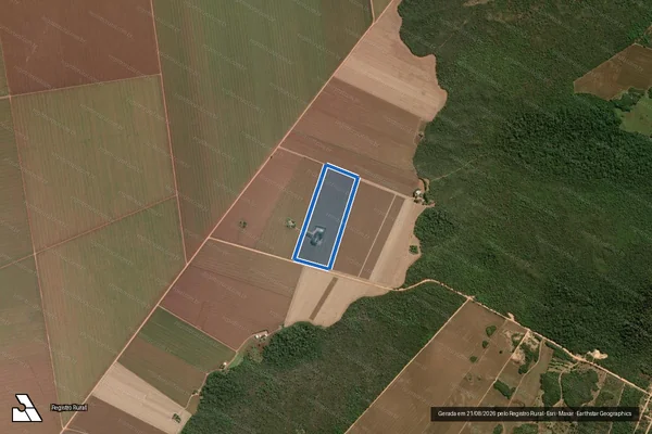 Imagem de satélite de P. A. Bojui - Lote 270 / Parte 1