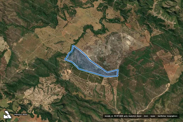 Imagem de satélite de FAZENDA SALINAS - PARCELA C em Planaltina - GO