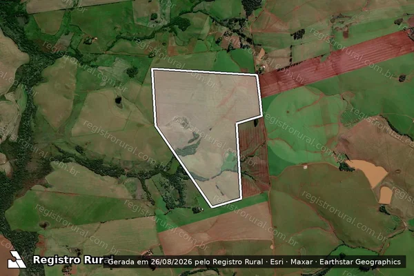 Imagem de satélite de Granja Tapejara - PARTE 1 em Tupanciretã - RS