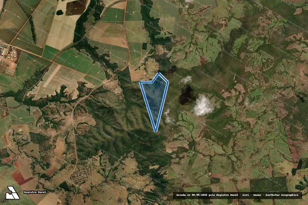 Imagem de satélite de FAZENDA LAVRINHA DE SÃO SEBASTIÃO - Gleba 02 em Goianésia - GO