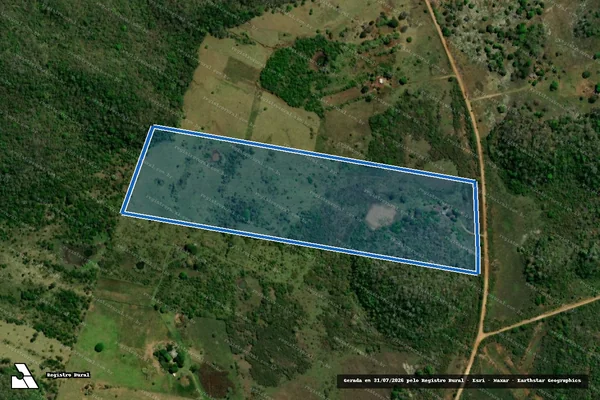Imagem de satélite de Projeto de Assentamento Guaicurus - LOTE 16 em Bonito - MS