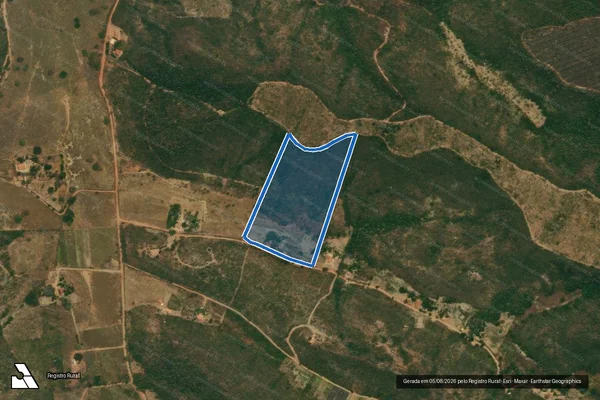 Imagem de satélite de FAZENDA JACU  - Parte 1 em Rio Pardo de Minas - MG