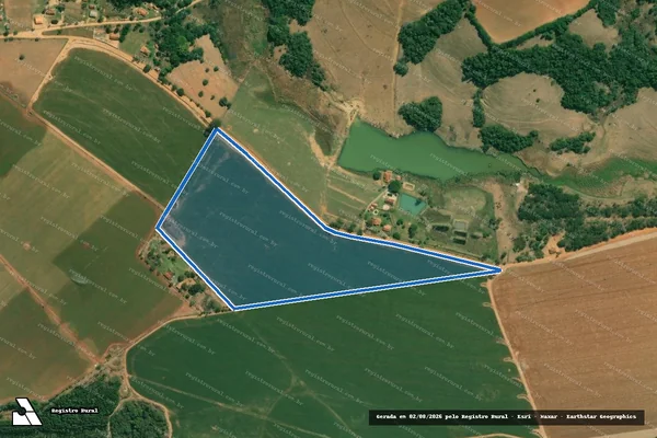 Imagem de satélite de SITIO INTERCAMP - GLEBA A em Itapetininga - SP