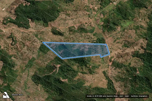 Imagem de satélite de FAZENDA ÁGUA PRETA - FAZENDA QUATRO ESTRELA em Grajaú - MA