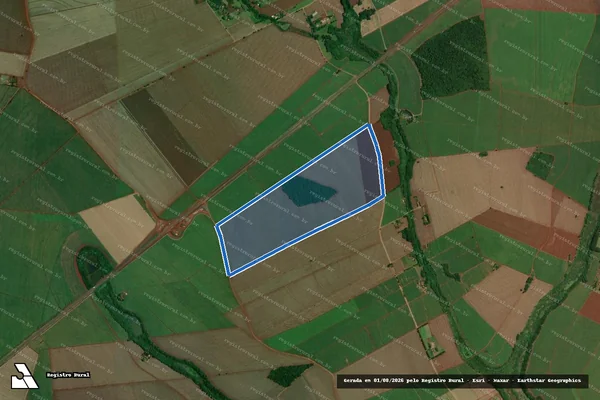 Imagem de satélite de FAZENDA DOURADO - GLEBA III em Assis - SP