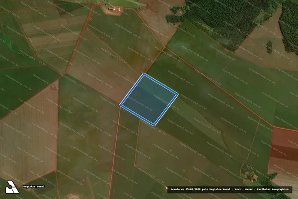 Imagem de satélite de FAZENDA SANTA ELISA - GLEBA B em Maracaju - MS