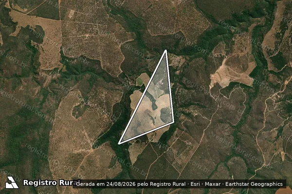 Imagem de satélite de FAZENDA RONCADOR - Parte 1 em Presidente Olegário - MG