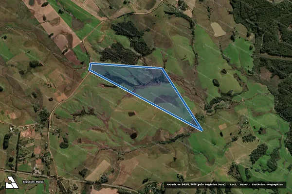 Imagem de satélite de Sem Denominação Especifica / Parte 1 em Santa Maria - RS