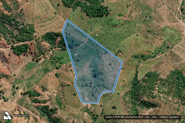 Imagem de satélite de FAZENDA PINGO DAGUA - FAZENDA PINGO DAGUA em Galiléia - MG