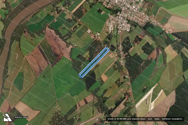 Imagem de satélite de MAT.: 20586 - Parte 1 em Irineópolis - SC