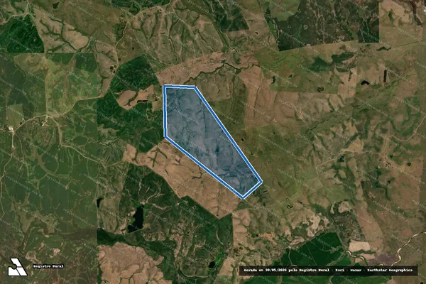 Imagem de satélite de DOIS IRMAOS SEDE - Parte 1 em Sant'Ana do Livramento - RS