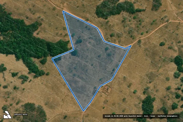 Imagem de satélite de Fazenda Cafarnaum - Parte 2 em Goiandira - GO