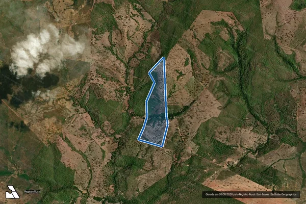 Imagem de satélite de Fazenda Rancho Alegre - Parte 1 em Pontal do Araguaia - MT