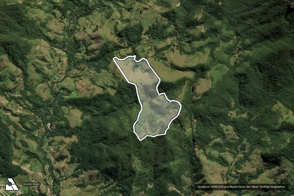 Imagem de satélite de Recanto Santa Bárbara - Parte 1 em São José dos Campos - SP