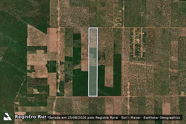 Imagem de satélite de Lote 36  ? VES - Parte 1 em Serra do Mel - RN