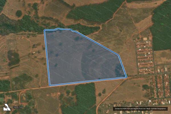 Imagem de satélite de SITIO SANTA MARIA - SITIO SANTA MARIA ? MAT. 11.936 em Bálsamo - SP
