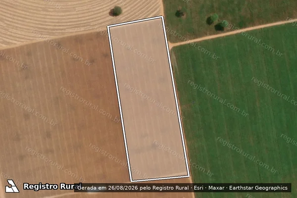 Imagem de satélite de Sitio Laranjal - Parte 001 em José Bonifácio - SP