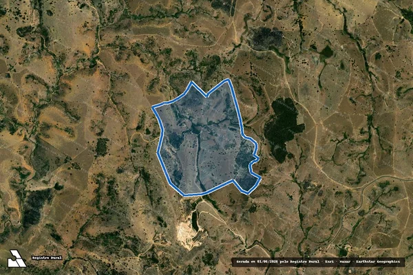 Imagem de satélite de FAZENDA MATA VERDE em Mucurici - ES