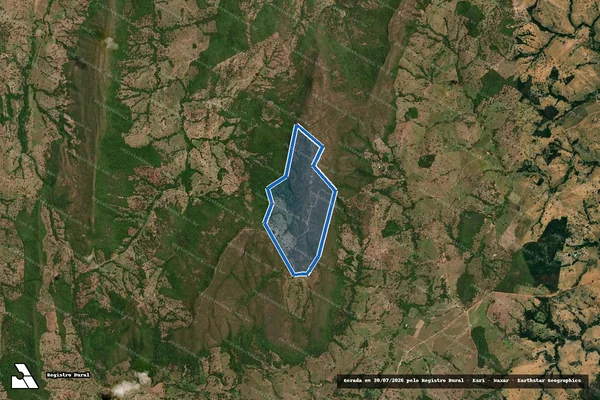 Imagem de satélite de FAZENDA AREIAS - Parcela 1 em Fazenda Nova - GO