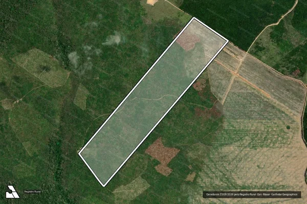 Imagem de satélite de FAZENDA BARREIRINHO - PARTE 01 em Marajá do Sena - MA