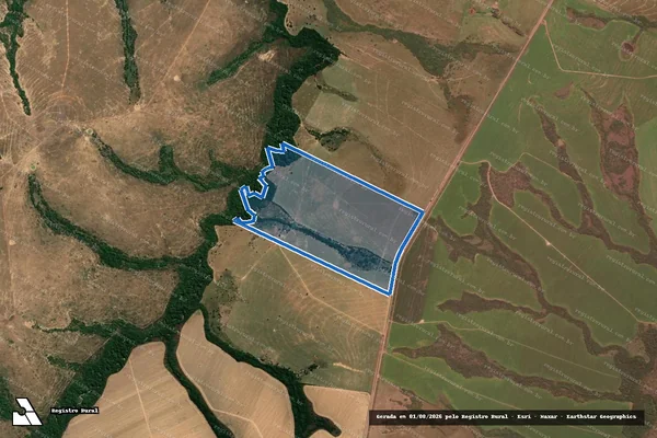 Imagem de satélite de Fazenda PI - FAZENDA PI em Paranatinga - MT