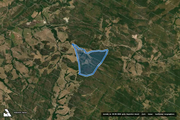 Imagem de satélite de Fazenda Abolição - Fazenda 8 de Dezembro I em Santo Antônio de Leverger - MT