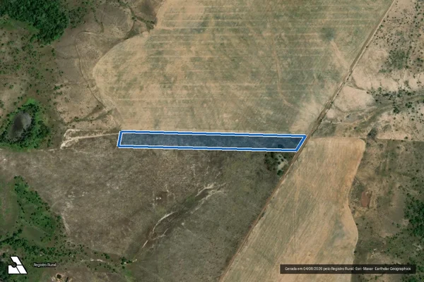 Imagem de satélite de SITIO BEIRA RIO LOTE 26 - PARTE 1 em Boa Vista - RR