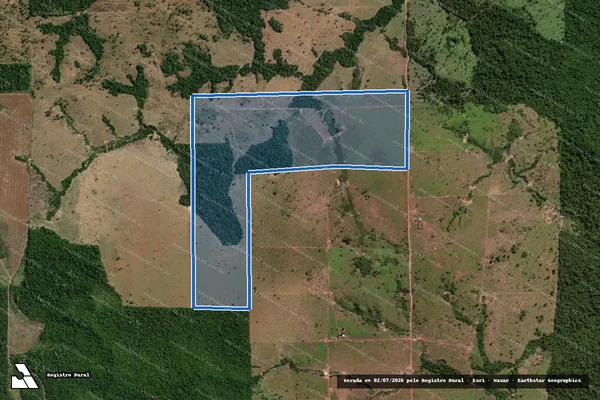 Imagem de satélite de Fazenda Vista Alegre III - PARTE 1 em Nova Canaã do Norte - MT