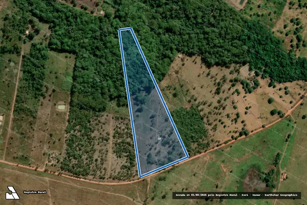 Imagem de satélite de FAZENDA CORDILHEIRA ? PARTE 11 - Parte 1 em Cáceres - MT