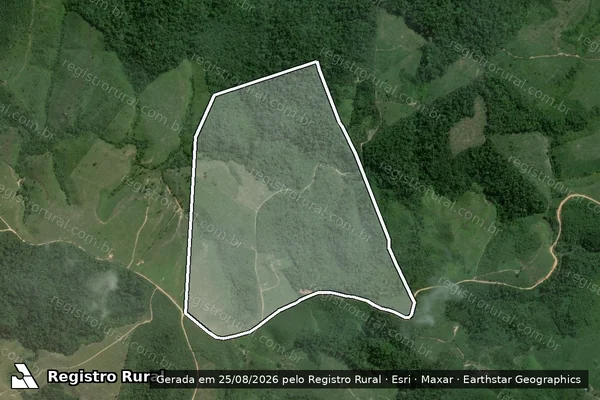 Imagem de satélite de FAZENDA ÁGUA BOA - Gleba A em Rondon do Pará - PA