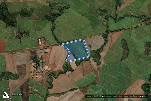 Imagem de satélite de FAZENDA SÃO PEDRO - GLEBA B em Pirassununga - SP