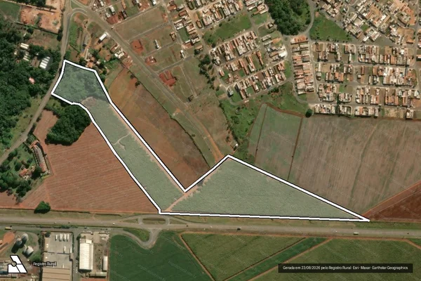 Imagem de satélite de Sitio Malmo - Parte 02 em Araras - SP