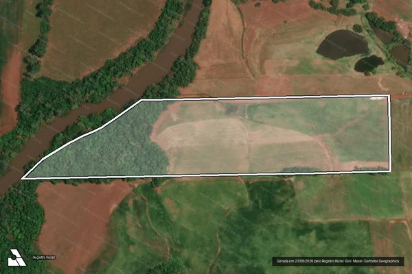 Imagem de satélite de Fazenda Comandaí - Parte 1 em Campina das Missões - RS
