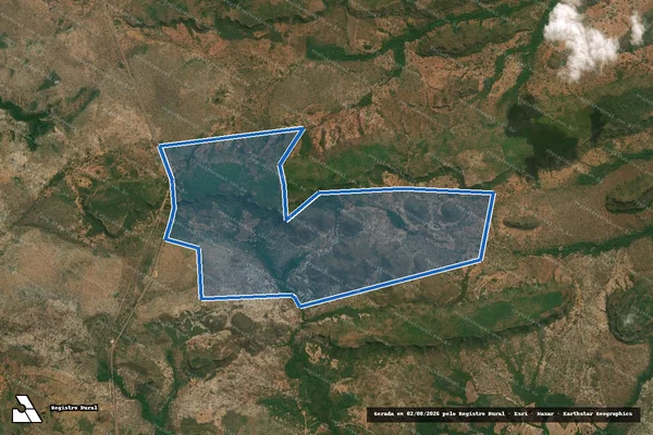 Imagem de satélite de FAZENDA LAGOA - 001 em Carolina - MA
