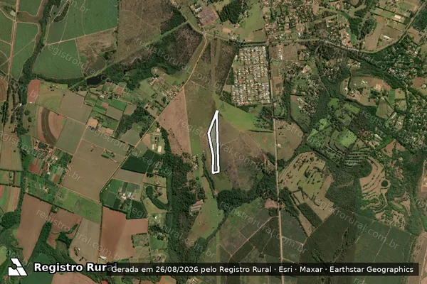 Imagem de satélite de FAZENDA SANTA MARINA ? ÁREA-04 - GLEBA 1 em Botucatu - SP